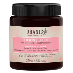 3 in 1 haarmasker voor kleurbescherming, 250 ml, Ohanic