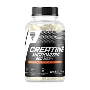Trec Nutrition Creatina Micronizada 200 Mesh, cápsulas, 120 uds.