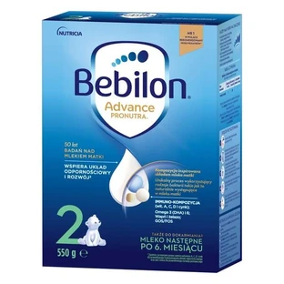 Bebilon 2 Advance Pronutra, lait de suite après 6 mois, poudre, 550 g