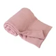Babymatex, Musselin-Decke, 75 cm x 100 cm, rosa, 1 Stück.