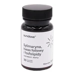 Sundose Silymarin, foliumzuur en fosfolipiden, capsules, 30 st.