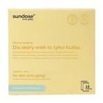 Sundose Everyday For Skin Anti-Aging, pliculețe cu pulbere, aromă de mere și limetă, 15 buc.