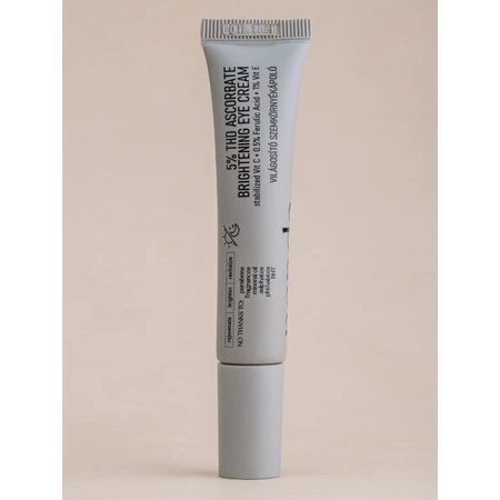 Nerds. 5% THD Ascorbate Brightening, crème éclaircissante pour les yeux à la vitamine C, 15 ml.