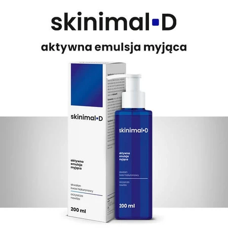 Skinimal D, emulsión limpiadora activa, 200 ml