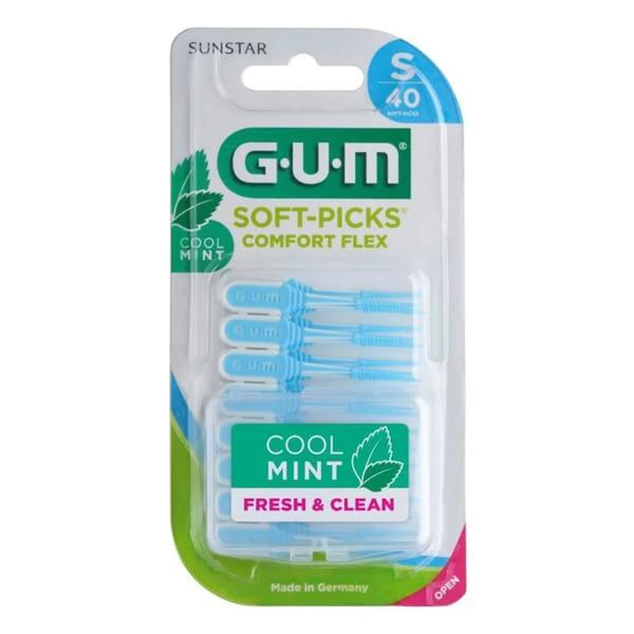 Gum Soft-Picks Comfort Flex, cepillo interdental, Pequeño, 40 pzs.