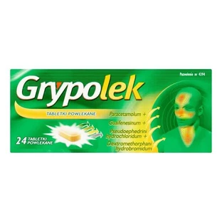 Grypolek, film-coated tablets, 24 pcs.