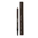 Pierre Rene, wenkbrauwpotlood met penseel Bruin Liner Nr. 04 Donkerbruin, 1.19 g