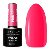 Claresa Rainbow Explosion, esmalte híbrido, 530 Rosa, 5 g