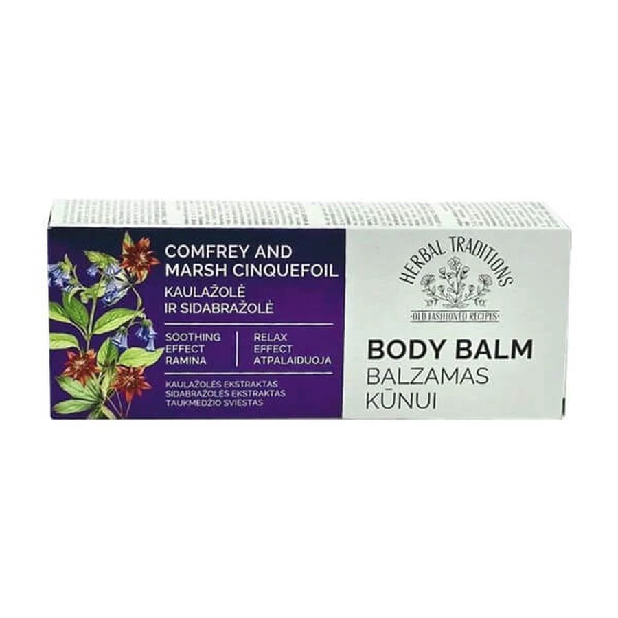 Balsam de corp Herbal Traditions, Balsam de corp Resinbark și Seahawk, 75 ml