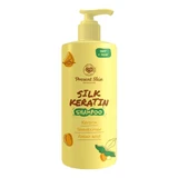 Present Skin Silk Keratin Shampoo, keratin smoothing shampoo with silk and proteins, 500 ml