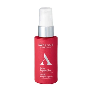 Awesome Cosmetics Pepti &amp; Glare, ser facial peptidic, 30 ml