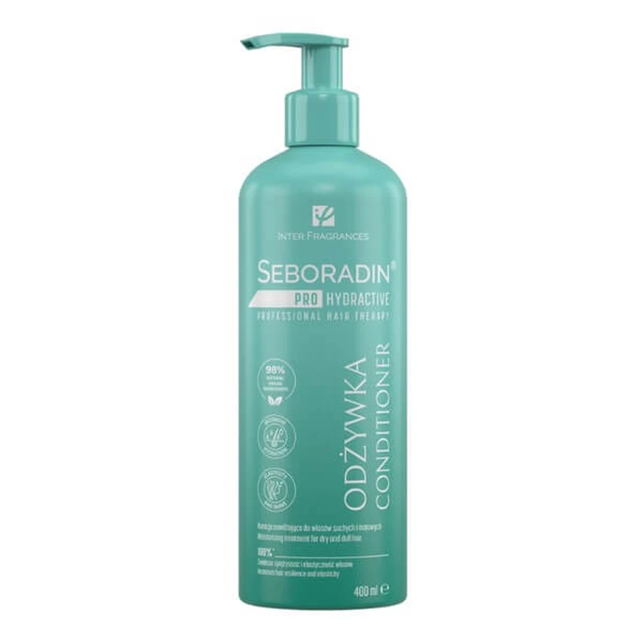 Seboradin Pro Hydractive, Pflegespülung für trockenes und stumpfes Haar, 400 ml