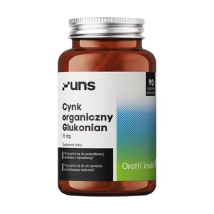 Uns Organic Zinc Gluconate, capsules, 90 pcs.