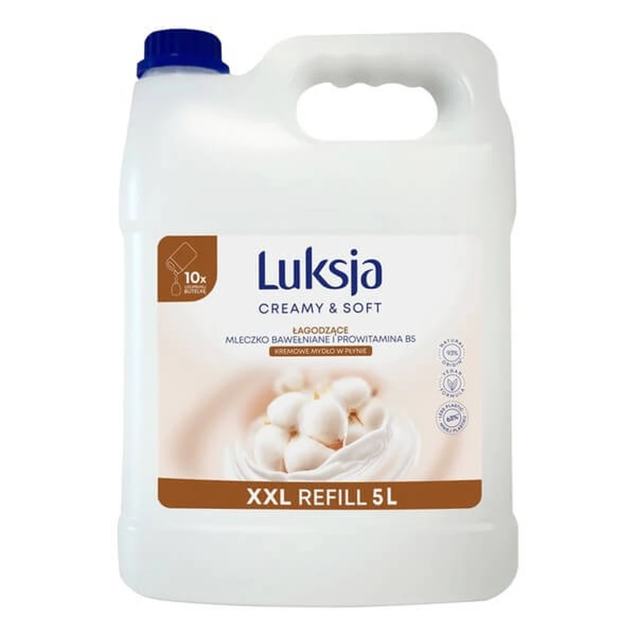 Luxja, liquid soap, Cotton, 5l (stock)