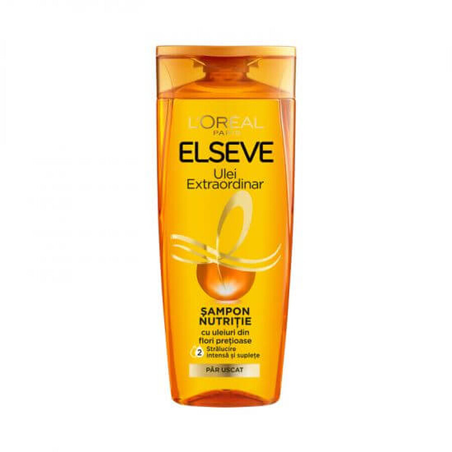 Voedende shampoo met kostbare bloemenoliën Extraordinary Oil, 400 ml, Elseve