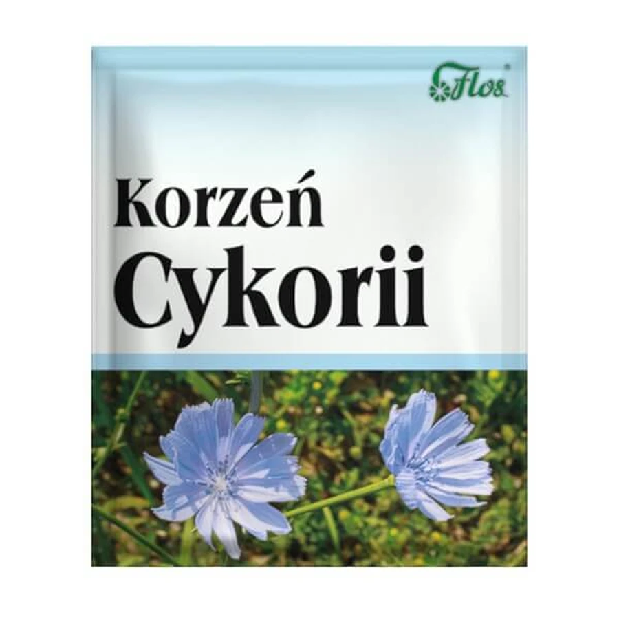 Flos, Zichorienwurzel, zerkleinert, 50 g