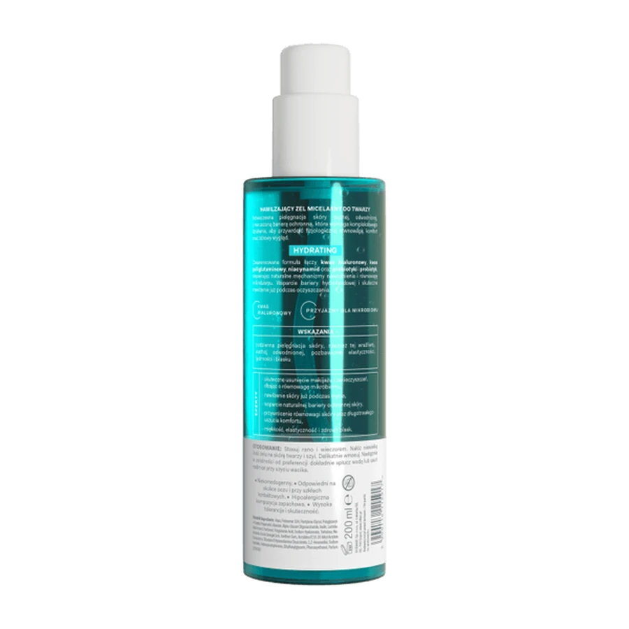 Oillan Gel micelar facial hidratante para pieles sensibles, 200 ml
