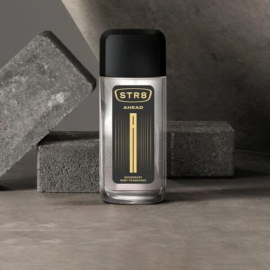 STR8 Ahead, scented deodorant with atomizer, 85 ml