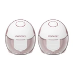 Momcozy M6, double breast pump, red color, 1 pc.