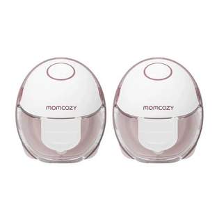 Momcozy M6, double breast pump, red color, 1 pc.