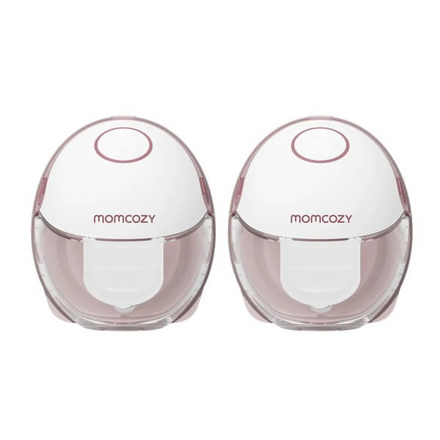 Momcozy M6, double breast pump, red color, 1 pc.