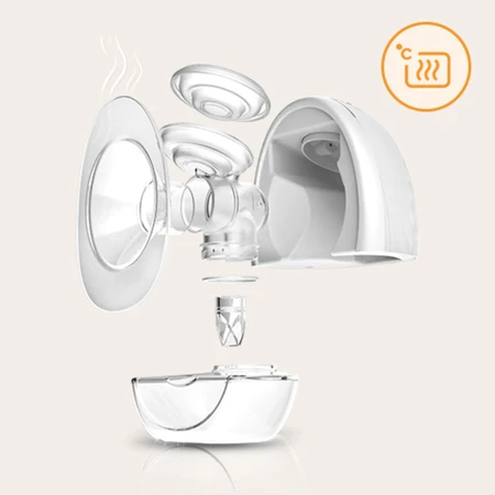 Lionelo Fidi Free White, elektrische borstkolf, wit, 1 st.