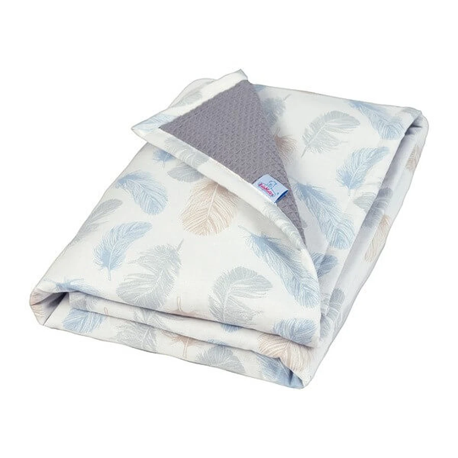 Babymatex Prestige, manta de algodón de doble cara, estampado: gráfico, 75 cm x 100 cm, 1 ud.
