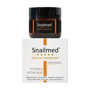 Snailmed, crema normalizadora con ceramidas y vitamina E, de día, 60 ml