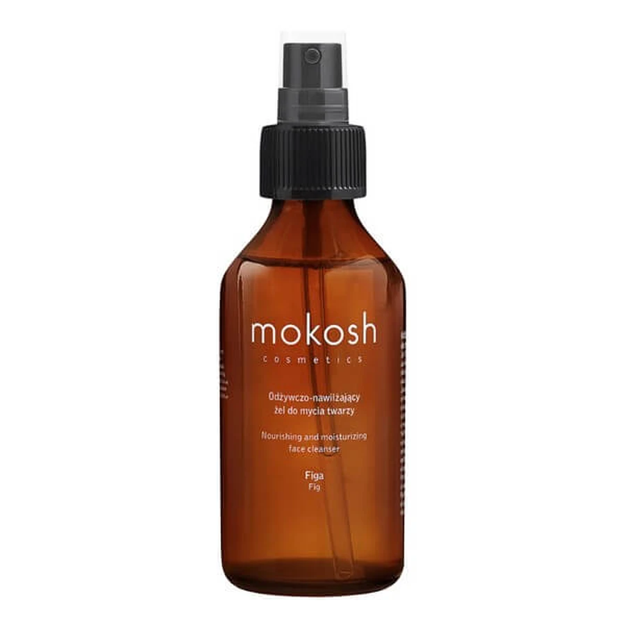 Mokosh gel lavacara nutritivo e hidratante, higo, viaje, 90 ml