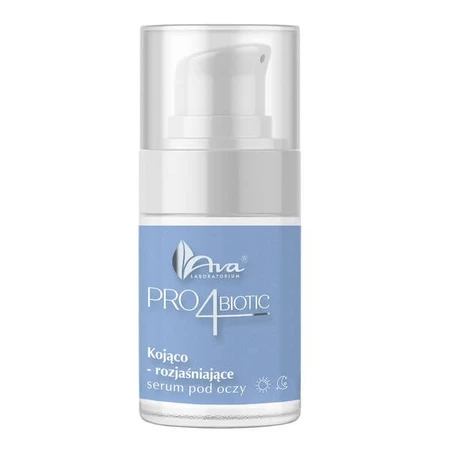 Ava Pro4Biotic, sérum apaisant et éclaircissant pour les yeux, 15 ml