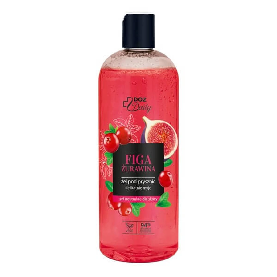 DOZ Daily, gel de ducha, Higo Arándano, 500 ml