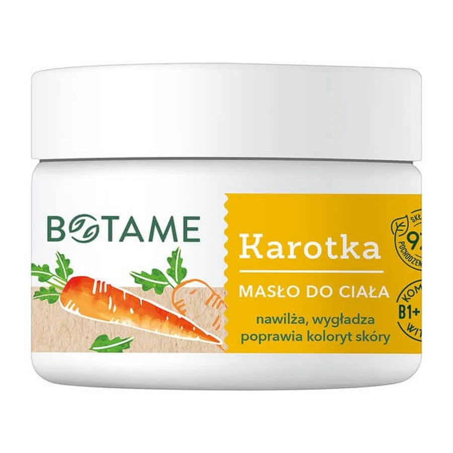 Botame Carotta, beurre corporel, 250 g