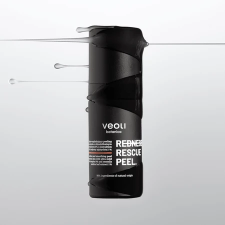 Veoli Botanica Redness Rescue Peel, peeling apaisant et lissant pour les capillaires, 30 ml