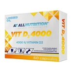 Lot de 2 x Allnutrition Vit D3 4000, gélules, 60 pcs.
