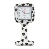 GIMA Nursing watch-foot print fantasy Nursing watch-square silicone watch