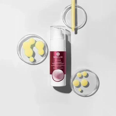 BasicLab Esteticus, stimulating balancing serum with retinal for the night, 30 ml