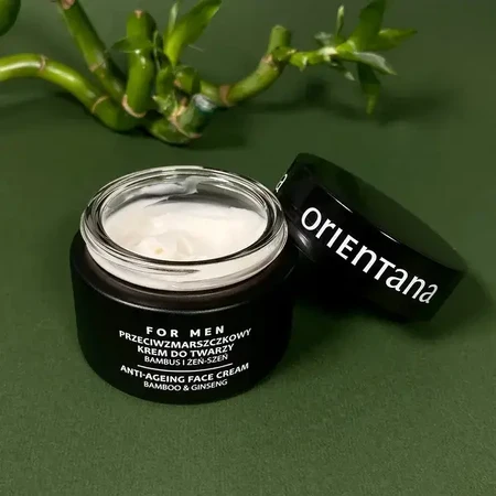 Orientana, Anti-Falten-Creme für Männer, Bambus und Ginseng, 50 ml