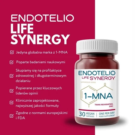 Endotelio Life Synergy, capsules, 30 pcs.