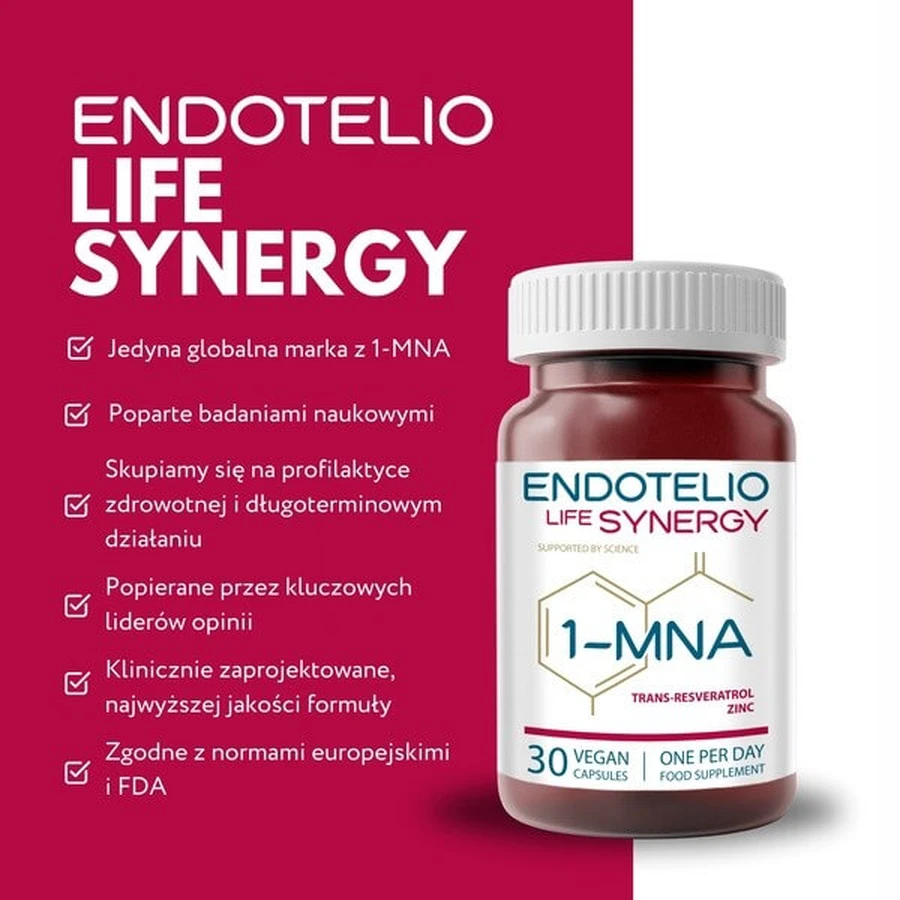 Endotelio Life Synergy, capsules, 30 pcs.