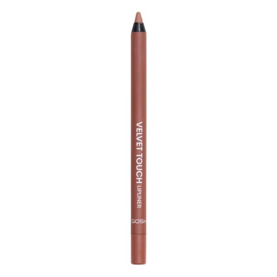 Gosh Velvet Touch Lip Liner, waterproof lip liner, 001 Nougat Crisp, 1.2 g