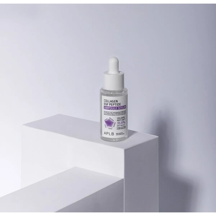 APLB Collagen EGF Peptide Ampoule, facial firming serum with collagen and EGF peptides, 40 ml