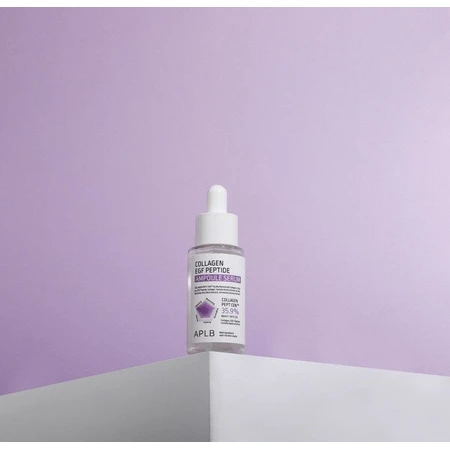 APLB Collagen EGF Peptide Ampoule, facial firming serum with collagen and EGF peptides, 40 ml
