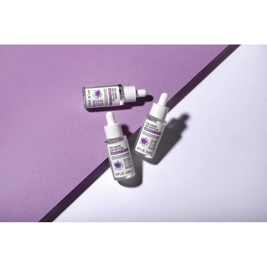 APLB Collagen EGF Peptide Ampoule, facial firming serum with collagen and EGF peptides, 40 ml