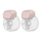 Momcozy S9 Pro, double breast pump, pink color, 1 pc.