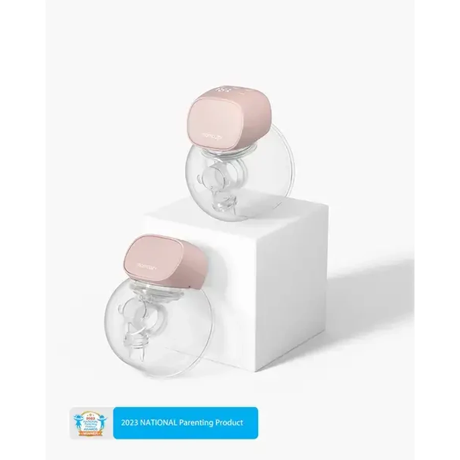 Momcozy S9 Pro, double breast pump, pink color, 1 pc.