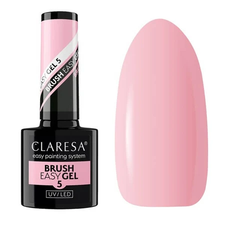 Claresa Brush Easy Gel 5, nail gel, 5 g
