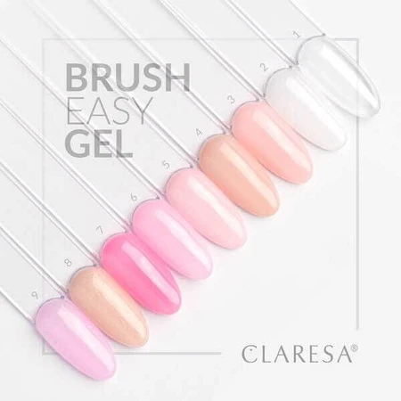 Claresa Brush Easy Gel 5, nail gel, 5 g