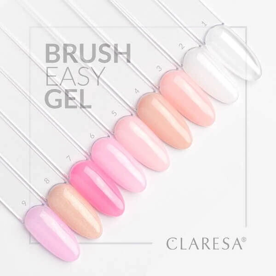 Claresa Brush Easy Gel 5, nail gel, 5 g