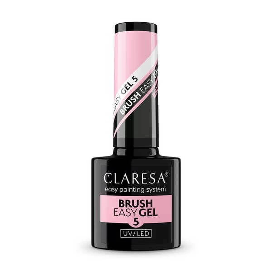 Claresa Brush Easy Gel 5, nail gel, 5 g