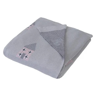 Babymatex Pattern, manta de bambú, 80 x 100 cm, gris, 1 ud.